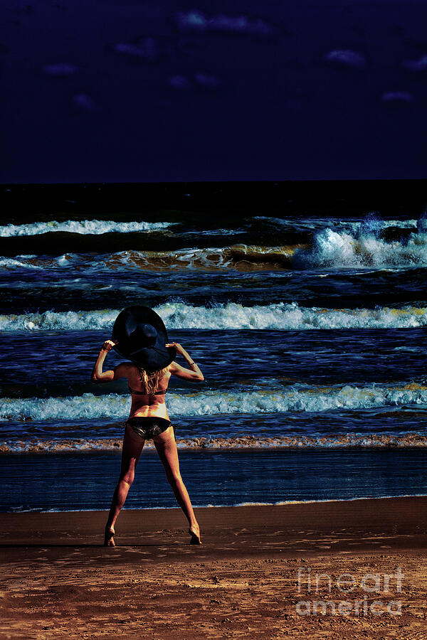 Woman Photograph - At the Waters Edge v.2 by Von Trapp Photography 2016 by CPT Richard von Trapp Woman Photograph - At the Waters Edge v.2 by Von Trapp Photography 2016 by CPT Richard von Trapp