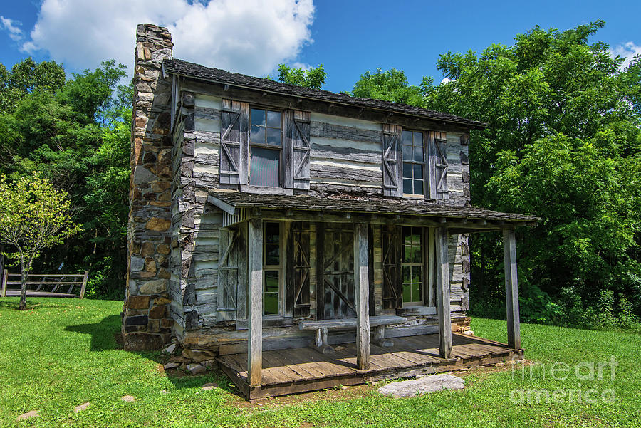 Atcher Cabin - Saunders Springs Kentucky Photograph by Gary Whitton