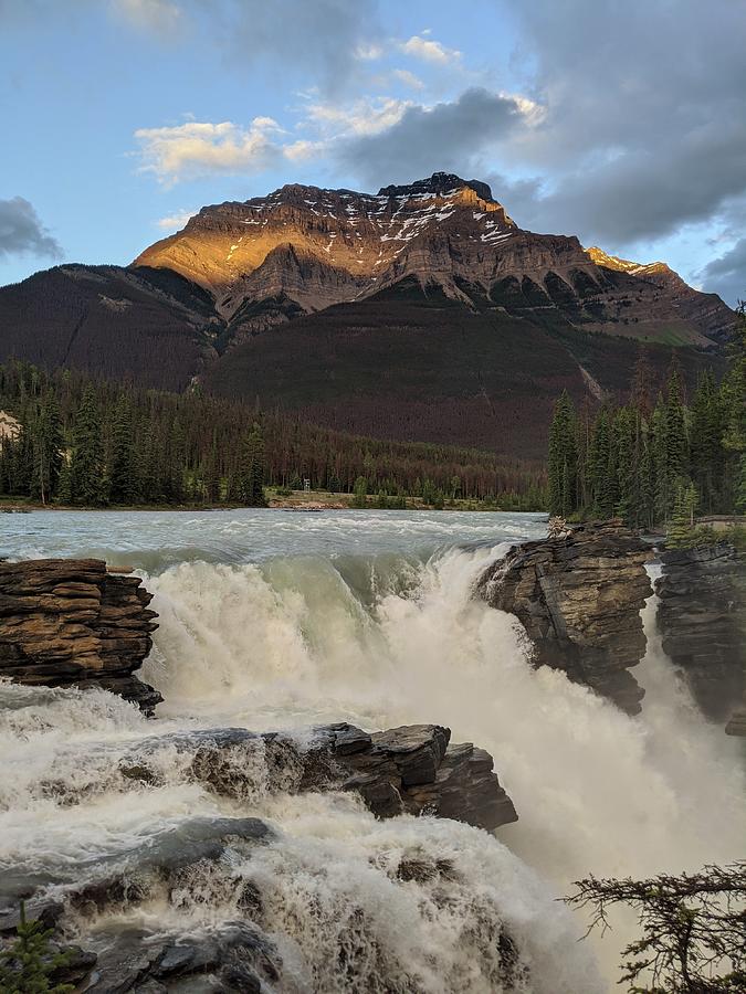 Athabasca Falls 2 Photograph by Lisa Mutch