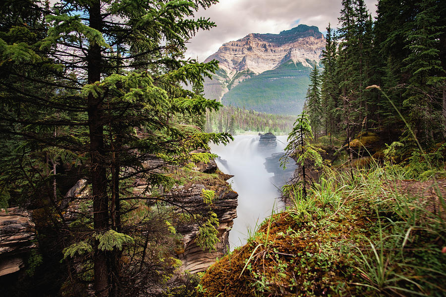 Athabasca Falls 2 Photograph by Rafia Malik
