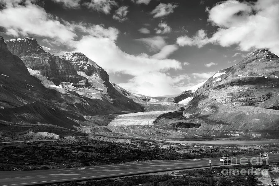 Athabasca glacier, Jasper National park Photograph by Delphimages Photo Creations