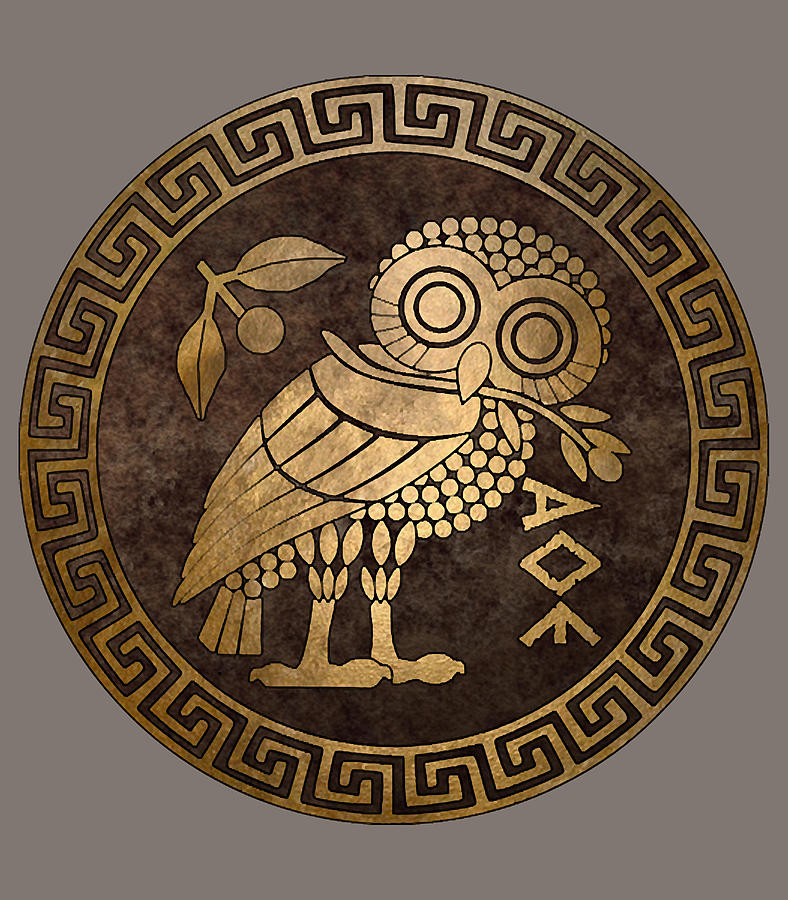 Athena Goddess Symbol Owl