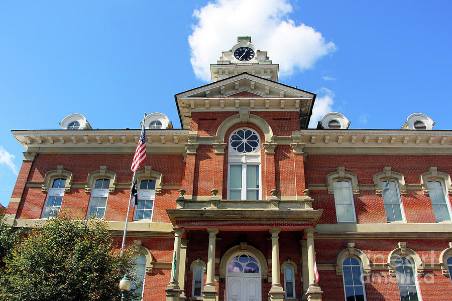 Athens County Courthouse Athens Ohio 6417 Photograph by Jack Schultz