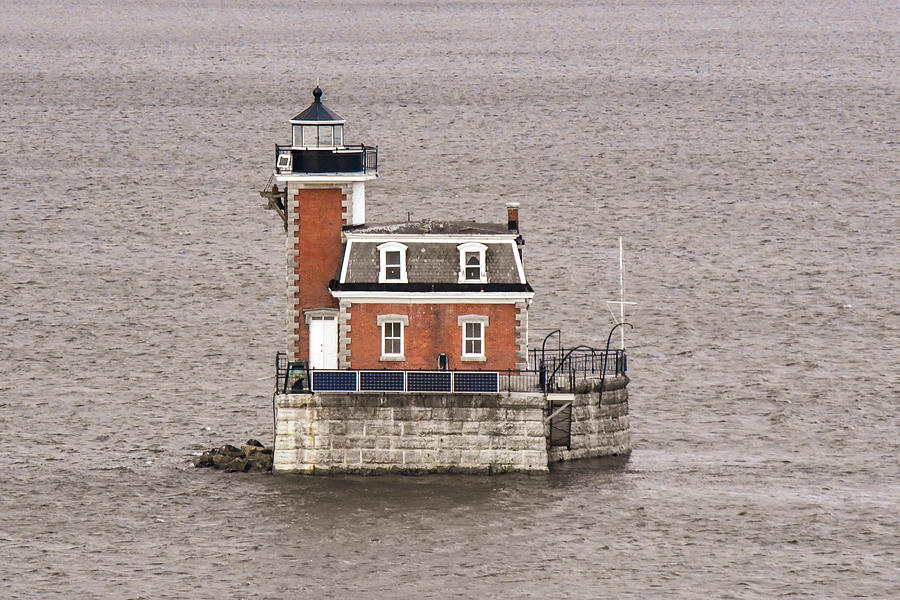 Athens Lighthouses Hudson Valley  Photograph by Natalia Baquero