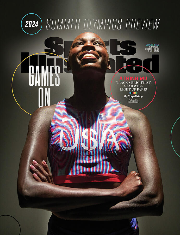 Athing Mu, 2024 Summer Olympics Preview Cover by Sports Illustrated