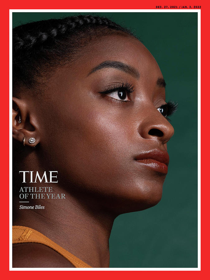 2021 Athlete of the Year - Simone Biles Photograph by Photograph by Djeneba Aduayom for TIME