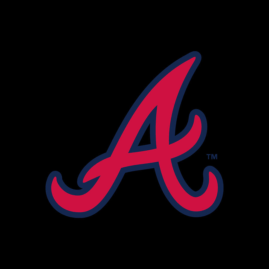 Atlanta Braves logo 2022 Drawing by Bill Bsirianni