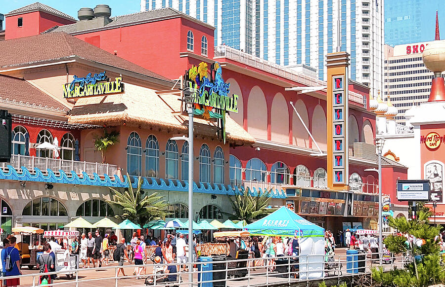 Atlanta City Boardwalk Photograph by Michael VanPatten - Pixels