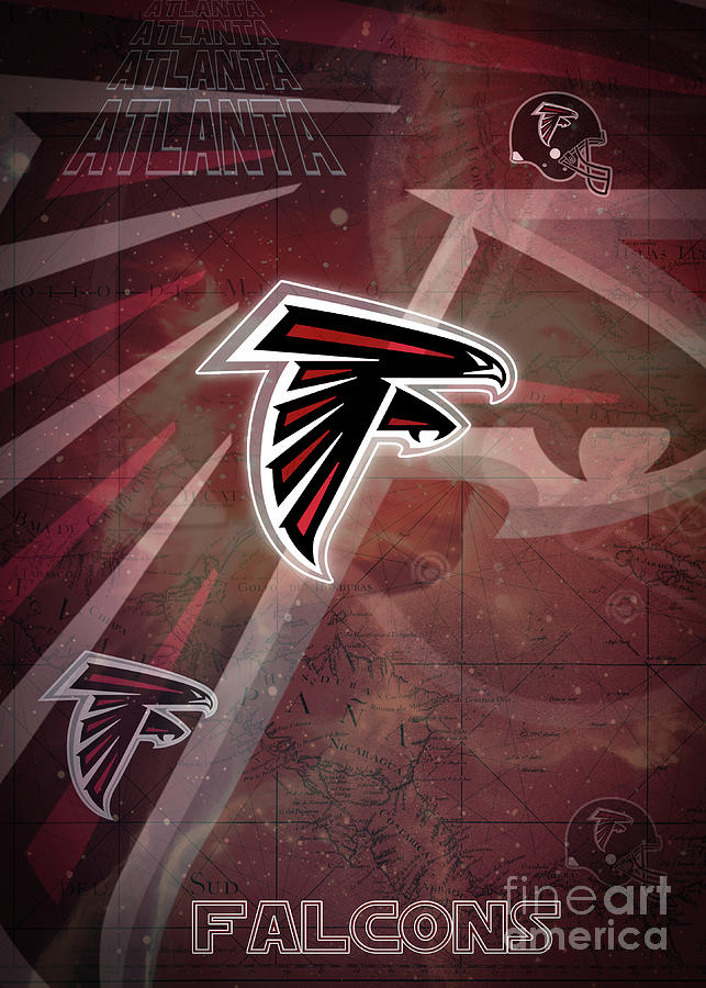 Atlanta Falcons Digital Art by Cu Hung