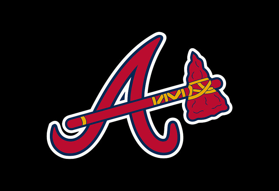 Atlanta, mask, sticker, mask, bags, Braves Digital Art by Rosa English ...