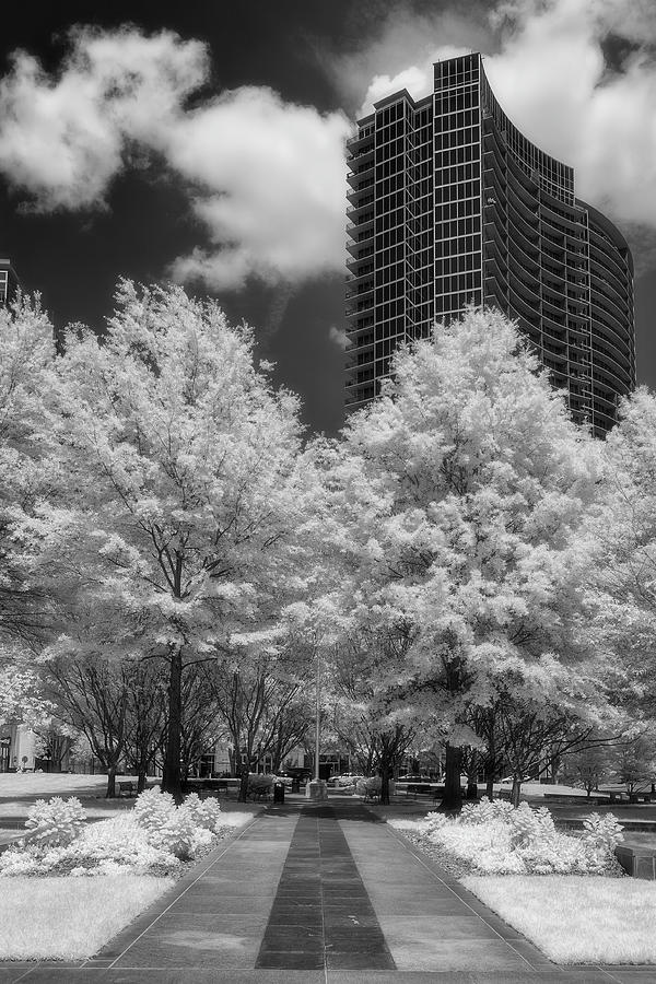Atlanta Midtown infrared Photograph by Murray Rudd