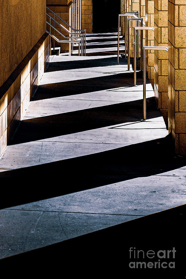 Atlanta Sidewalk Shadows Photograph by Nick Zelinsky Jr