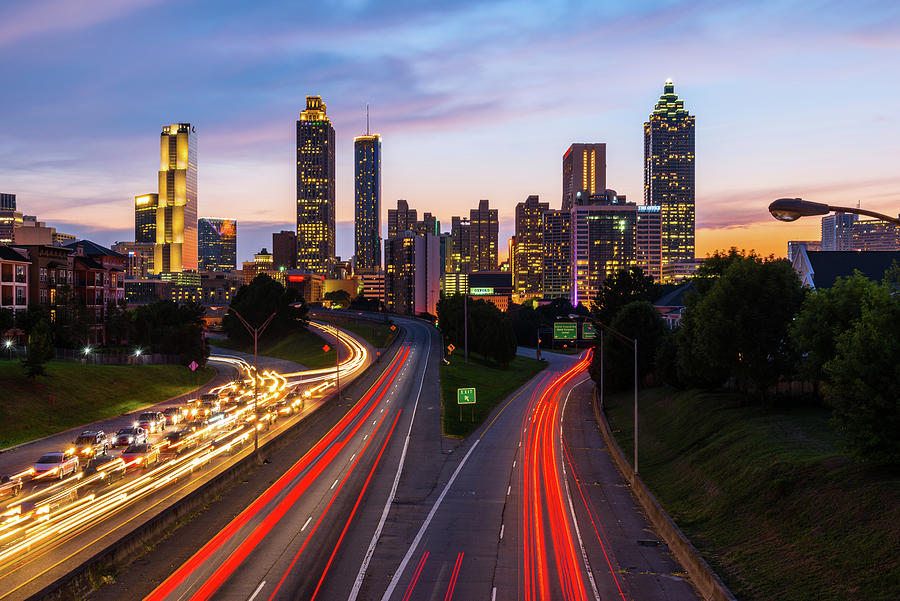 Atlanta Skyline Photograph by Loni Bella Images - Fine Art America