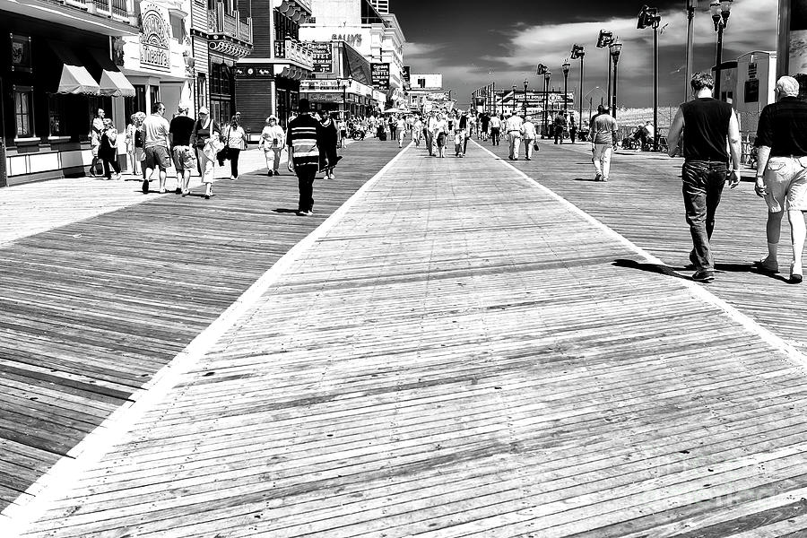 Atlantic City Boardwalk Walk 2006 in New Jersey Photograph by John Rizzuto