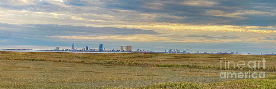 Atlantic City Panorama Photograph by Thomas Marchessault