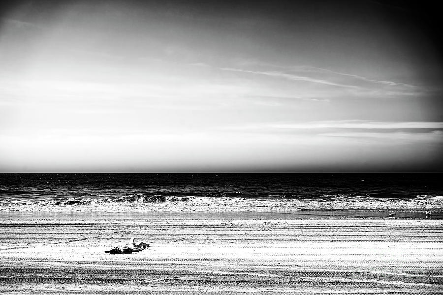 Atlantic City Sunbathing in New Jersey Photograph by John Rizzuto