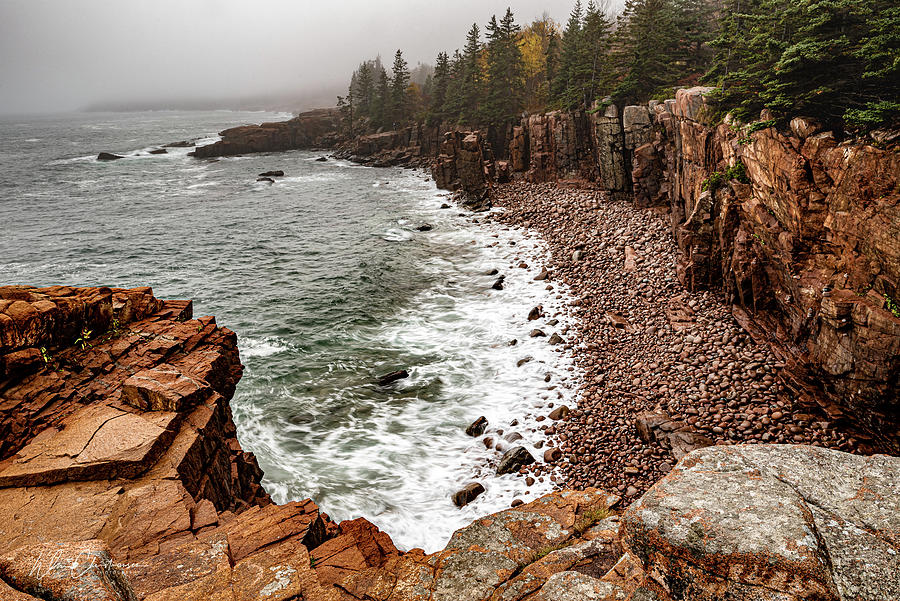 Atlantic Coast Acadia NP Photograph by William Christiansen