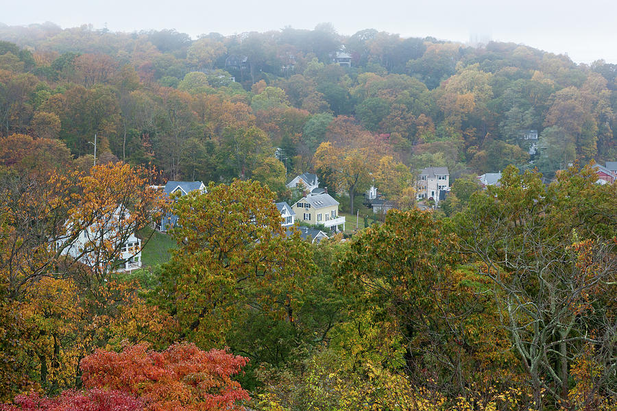 Atlantic Highlands from the Twin Lights Photograph by Erin Cadigan ...