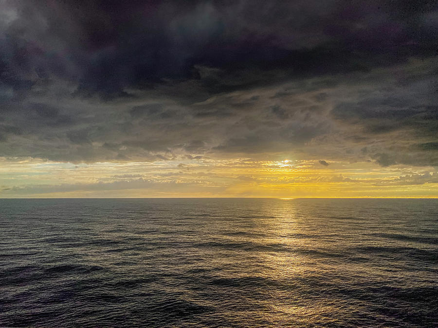 Atlantic Ocean Sunset Photograph by Debra Martz
