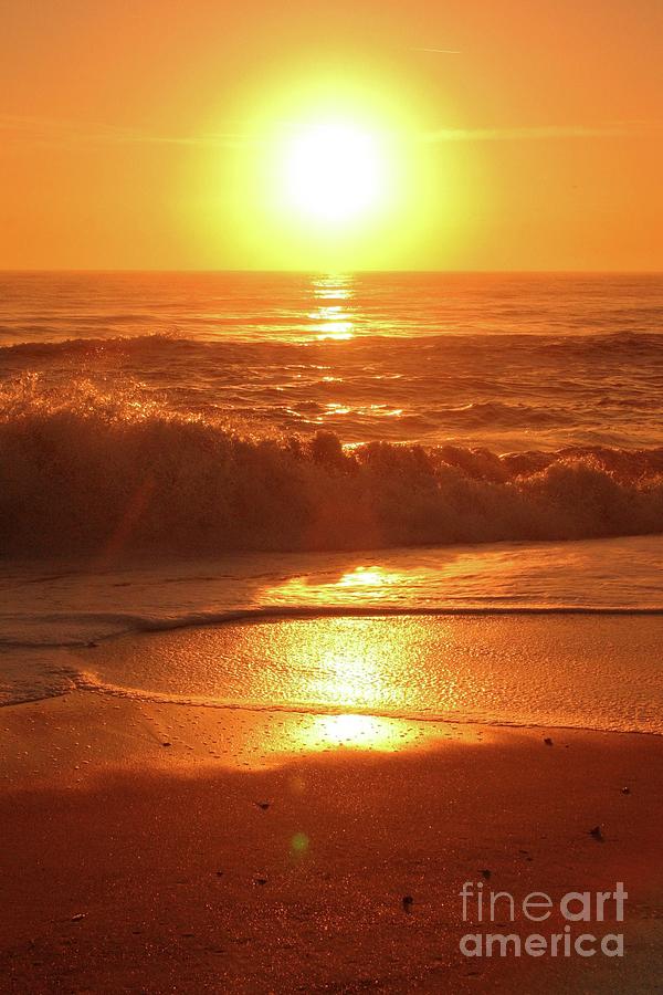 Atlantic Sunrise Photograph by Ed Stokes