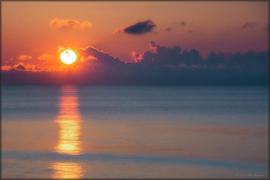 Atlantic Sunrise Photograph by Erika Fawcett
