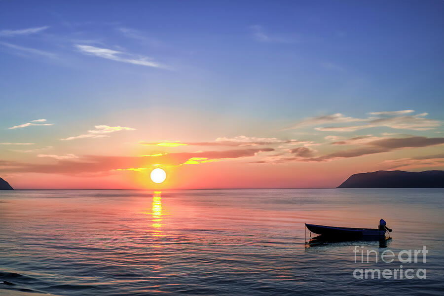 Atlantic Sunrise Photograph by Shelia Hunt