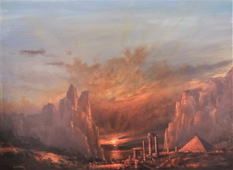 Atlantis Painting by Tom Shropshire