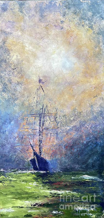 Atmospheric Painting by Patricia Caldwell