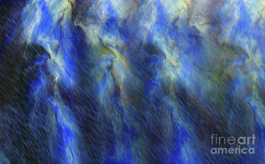 Atmospheric Rain Digital Art by Jim Hatch