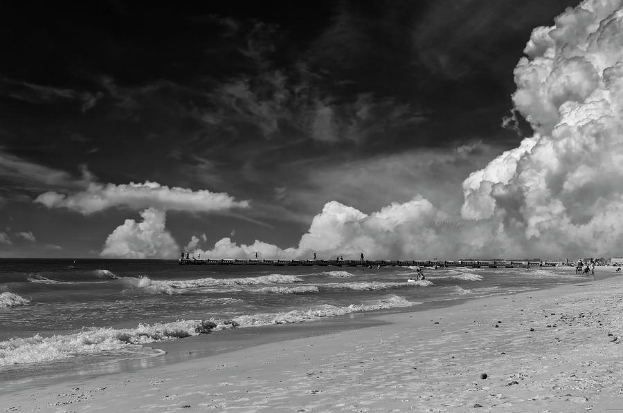 Atomic Beach Clouds Photograph by ARTtography by David Bruce Kawchak