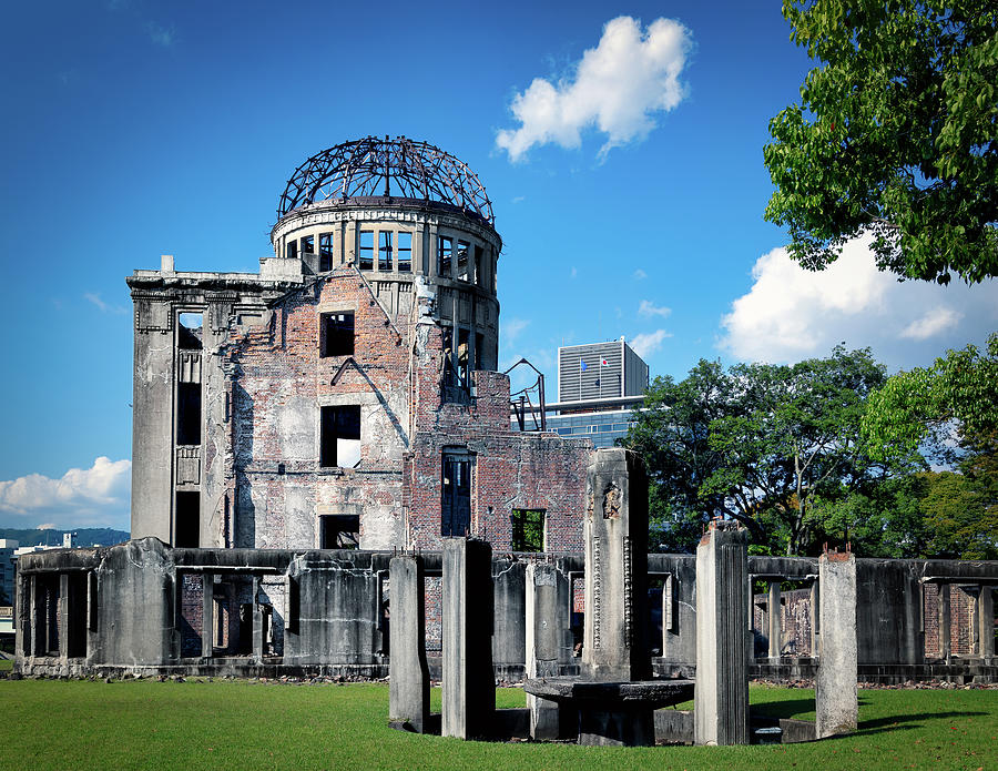 City Photograph - Atomic Bomb Dome 14 by Bill Chizek