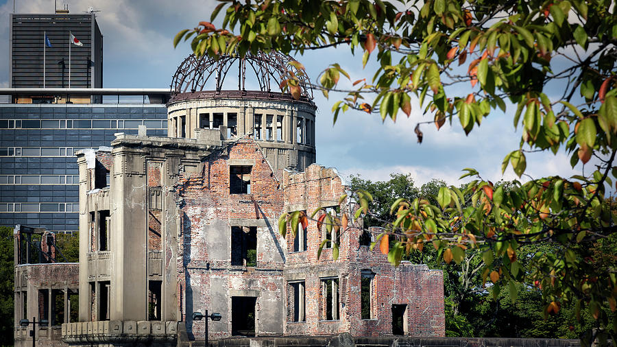 City Photograph - Atomic Bomb Dome 3 by Bill Chizek