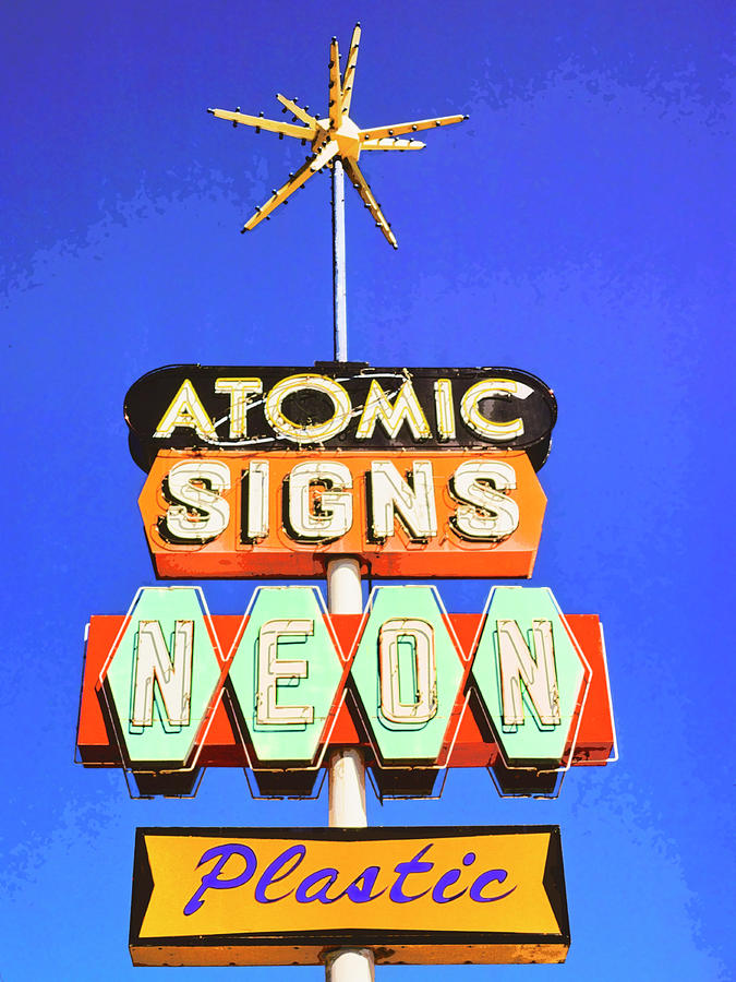 Atomic Signs Photograph by Dominic Piperata