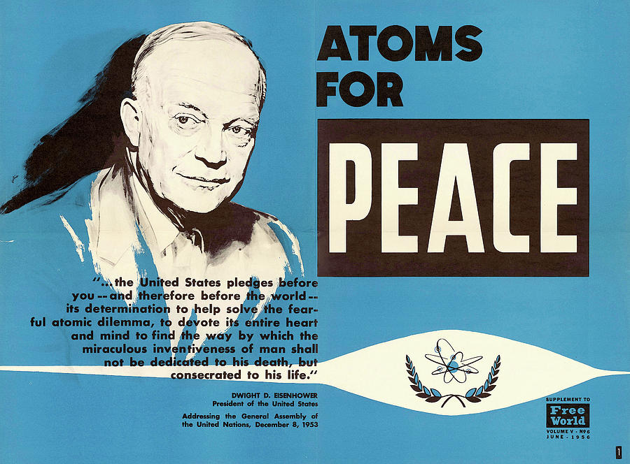 Atoms For Peace Painting By US Information Agency - Fine Art America