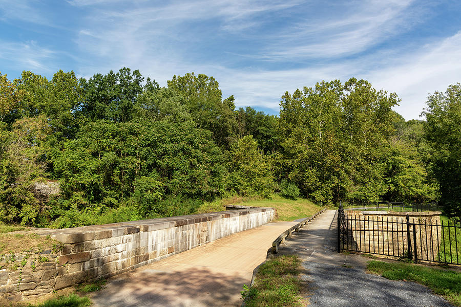 Atop Catoctin Aqueduct Photograph by Liz Albro