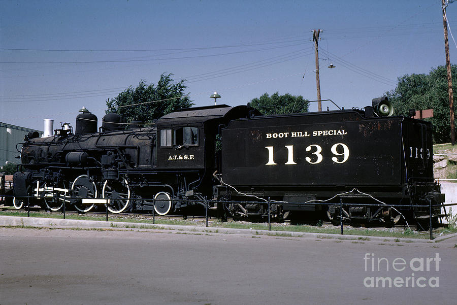 ATSF Locomotive 1139 BLW 2-6-2, Dodge City Photograph by Wernher Krutein