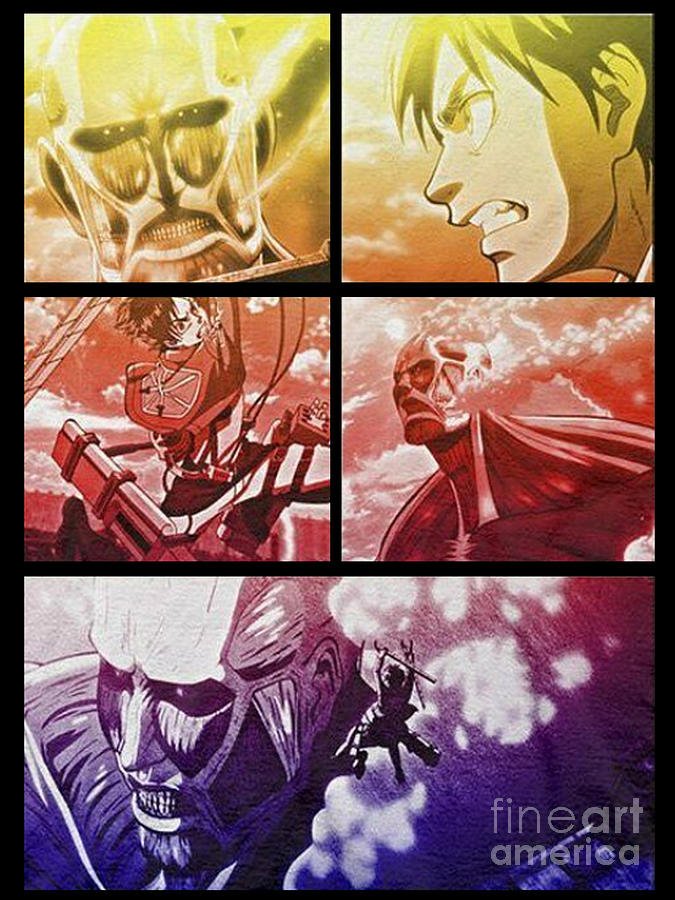 𝖒𝖆𝖓𝖌𝖆 : attack on titan  Gambar, Gambar anime, Wallpaper kartun