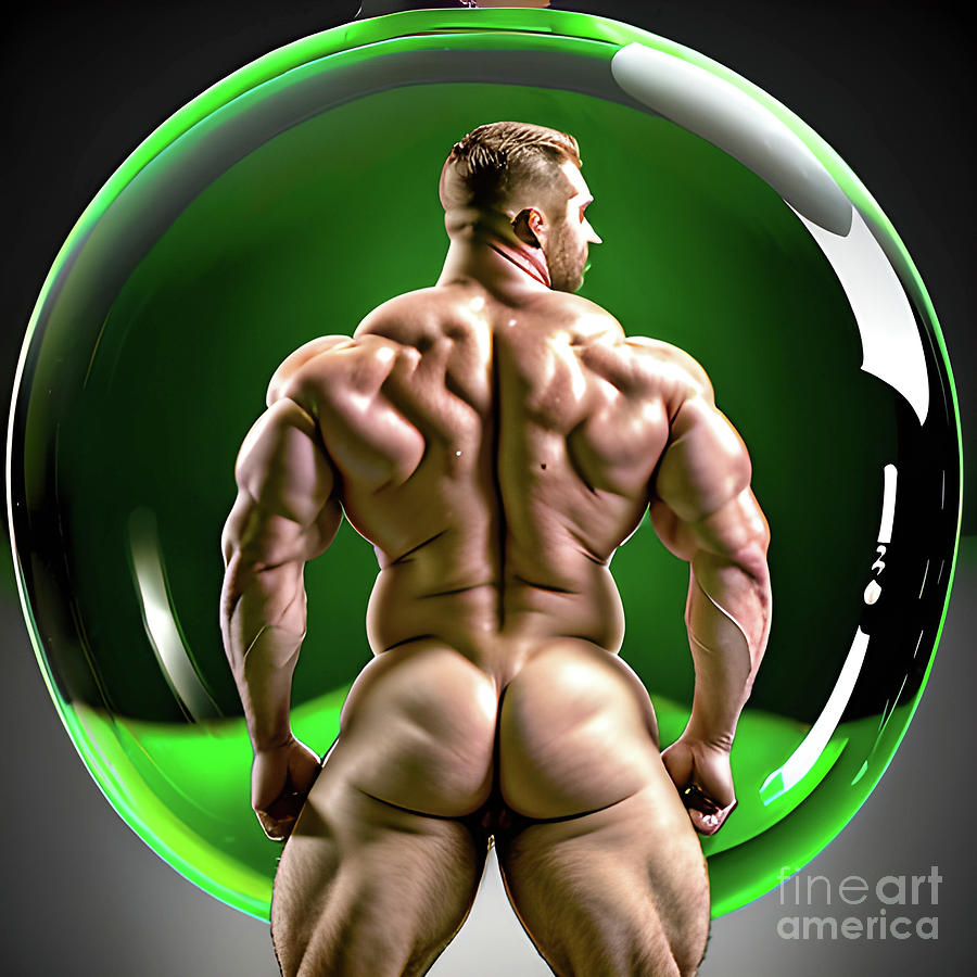 Attractive Male Bodybuilder Posing Nude Transgressive Ai Generated Art  Digital Art by Timothy Cruse - Fine Art America