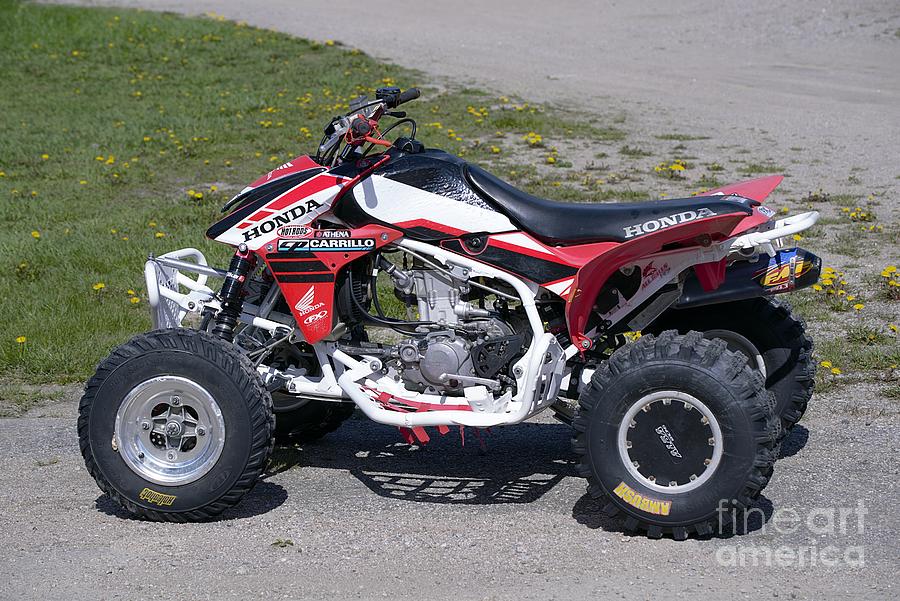 Honda Photograph - ATV motocross 2 by Esko Lindell