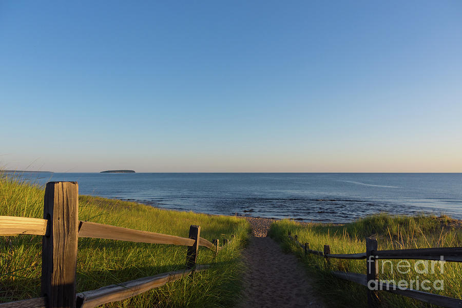 Au Train Beach Photograph by Jeffery Fannin - Fine Art America