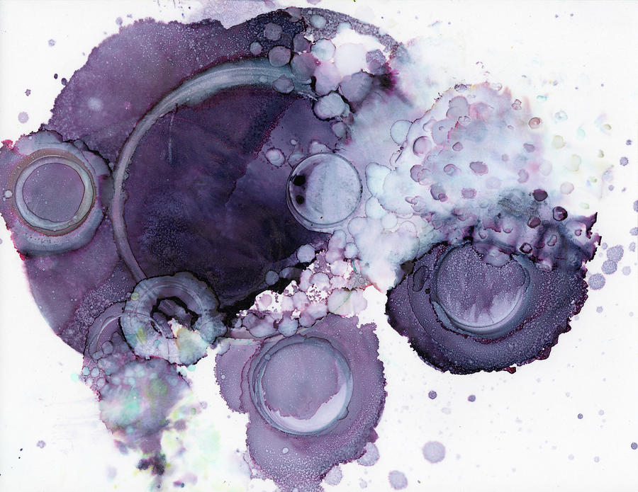 Aubergine Painting by Christy Sawyer