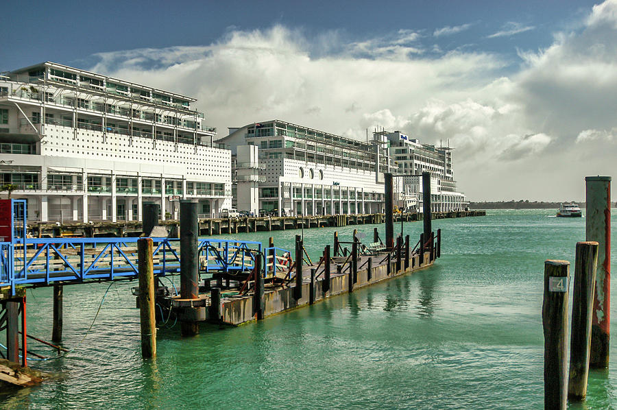 Auckland Waterfront, New Zealand Photograph by Mark Llewellyn