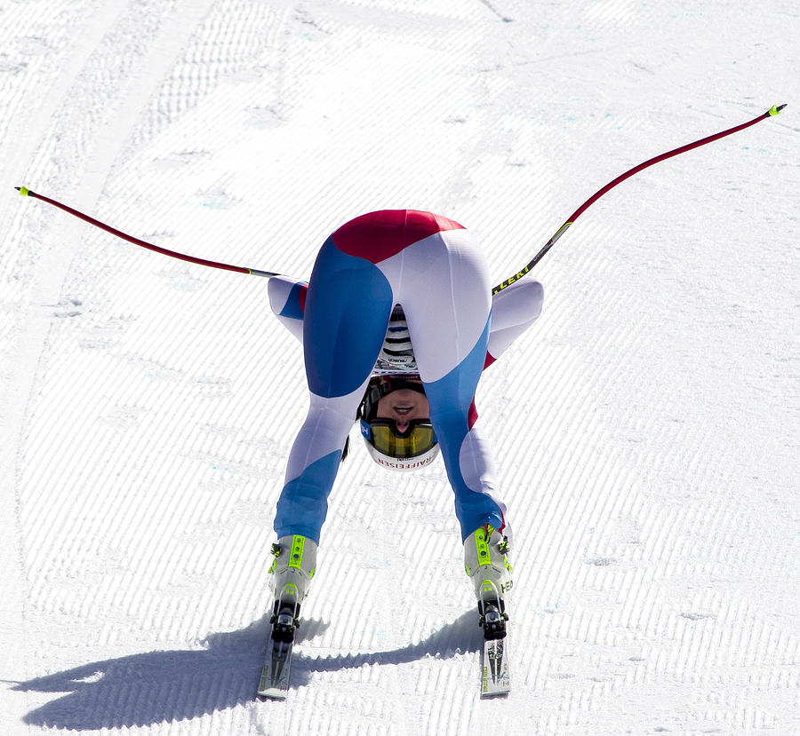 Audi FIS Alpine Ski World Cup - Womens Downhill Photograph by Mitchell Gunn