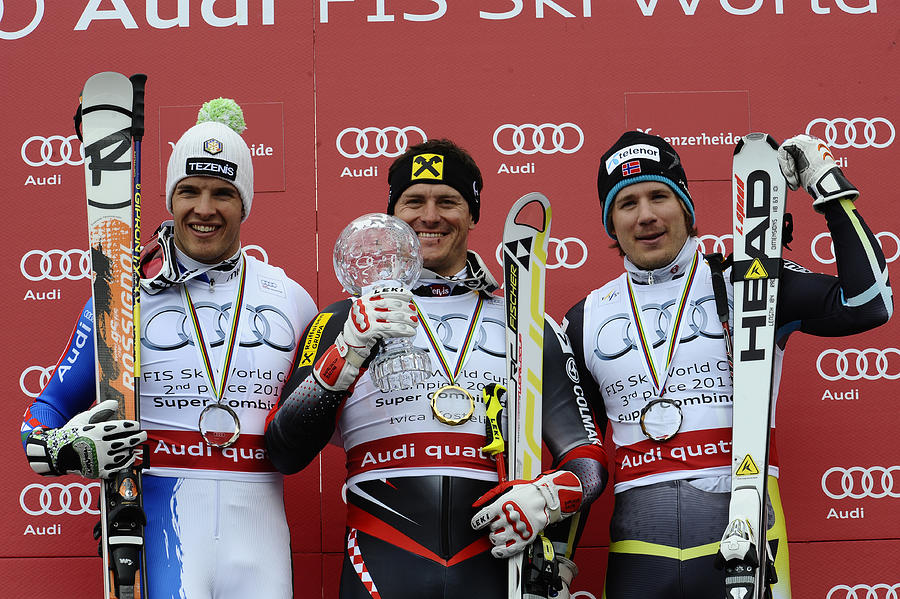 Audi FIS World Cup - Mens Combined Photograph by Alain Grosclaude/Agence Zoom