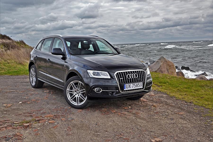 Audi Q5 on the coast Photograph by Tramino