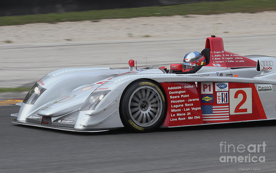 Audi R8 Le Mans Prototype Photograph by James Hervat Audi R8 Le Mans Prototype Photograph by James Hervat
