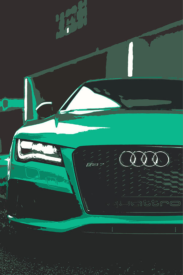 Audi RS Quattro Digital Art by Thespeedart Audi RS Quattro Digital Art by Thespeedart