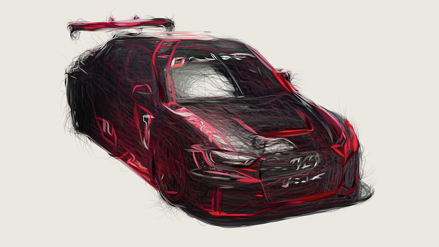 model car drawings