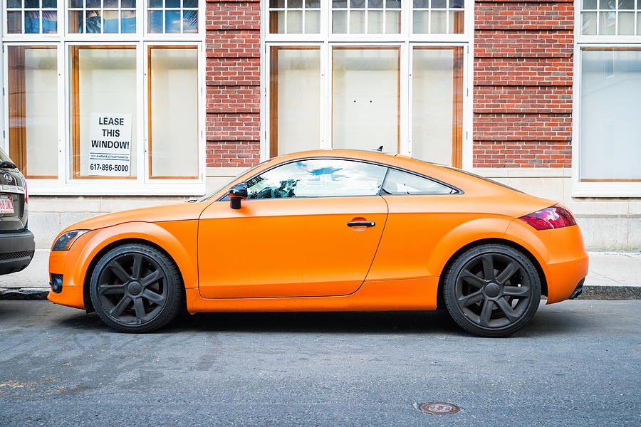 Audi TT Side View Photograph by Arpad Benedek
