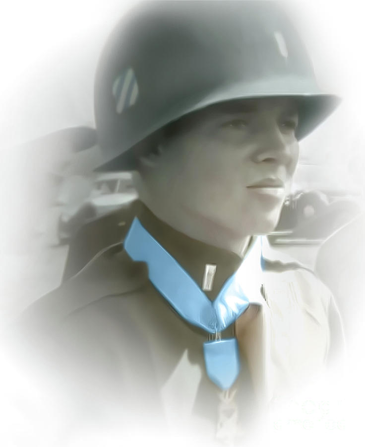 Audie Murphy - Medal Of Honor Photograph by Dyle Warren